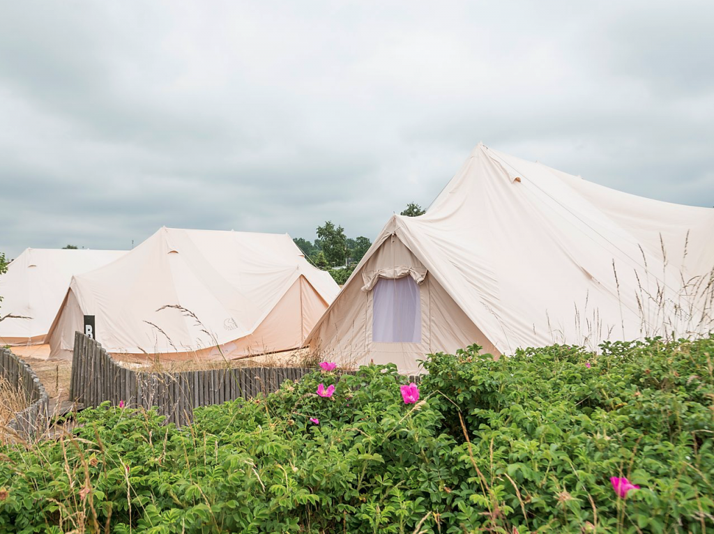 Glamping i Danmark - på bornholm