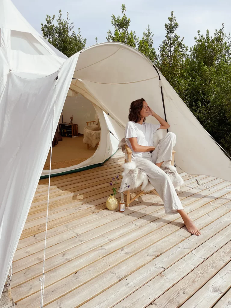 Thorséng Nature Resort glamping telt 